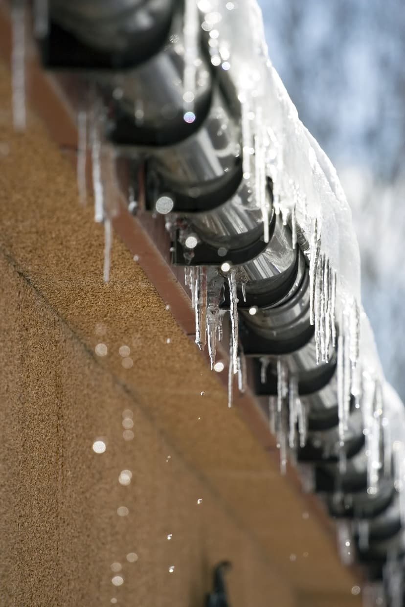 Ice dam prevention