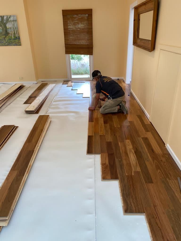 Hardwood flooring