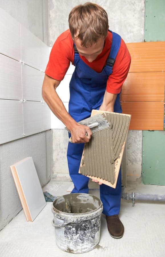 Tile worker
