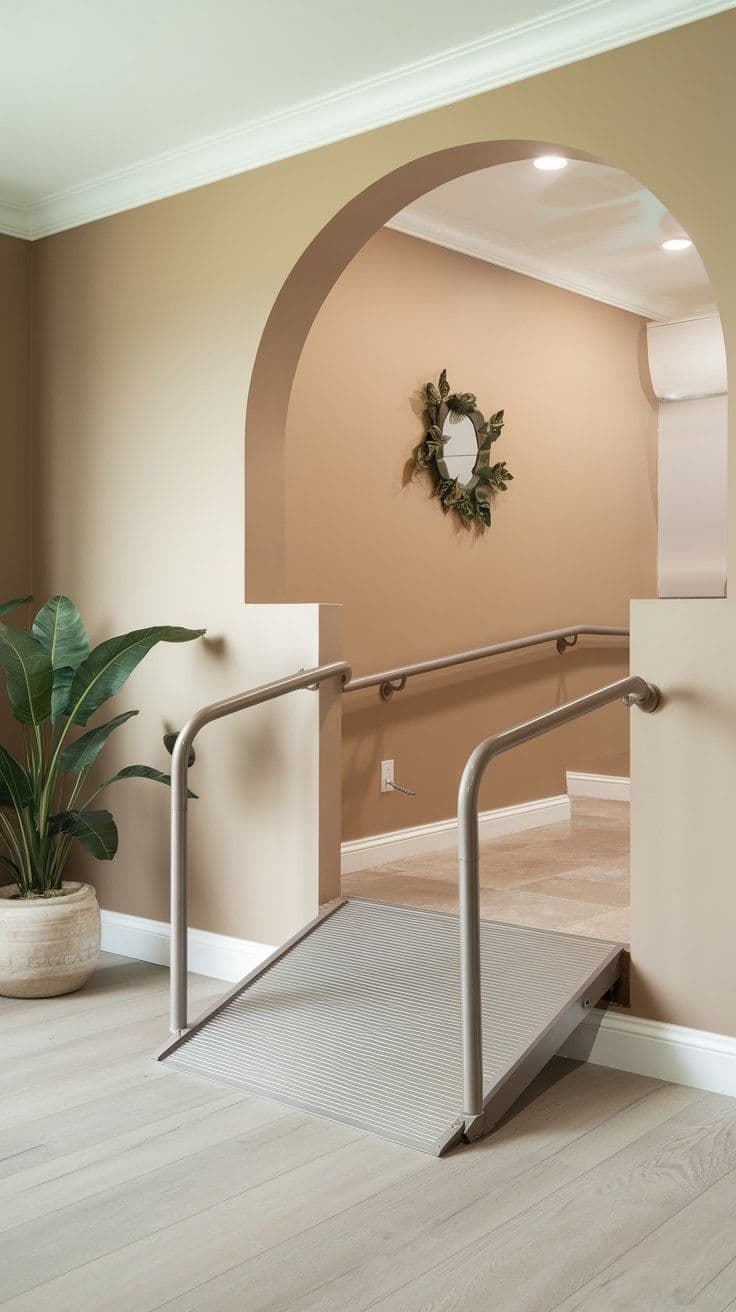 Accessible entrance