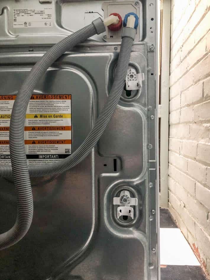 Washing machine hookup